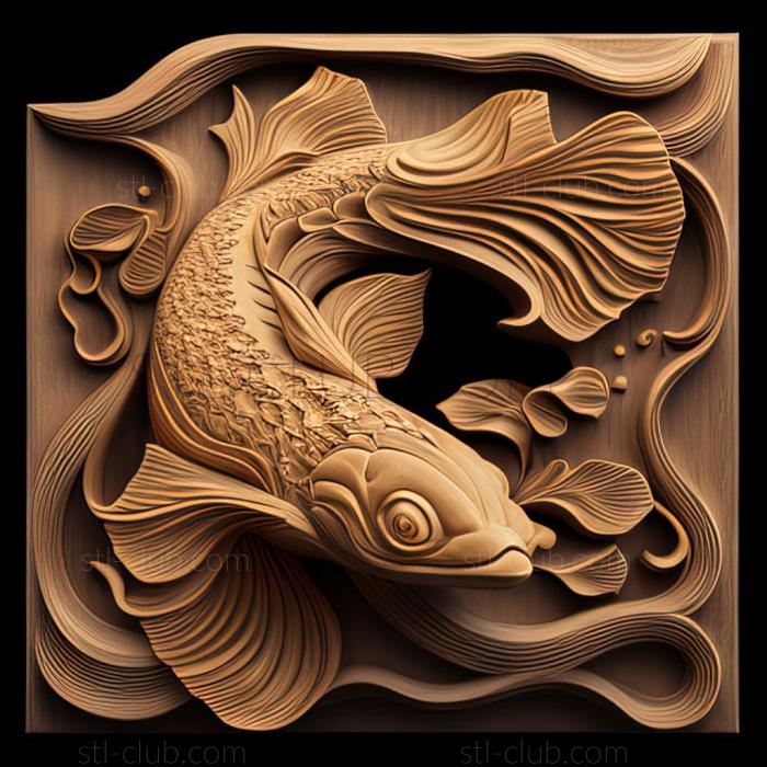 3D model st Nanjing fish fish (STL)